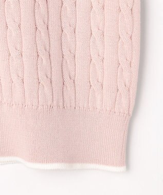 J.PRESS LADIES CABLE ニット ピンク系