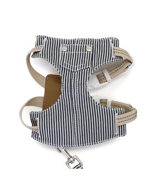 PET PARADISE ペットパラダイス ヒッコリー スリム ハーネス＆リード S 小型犬 -