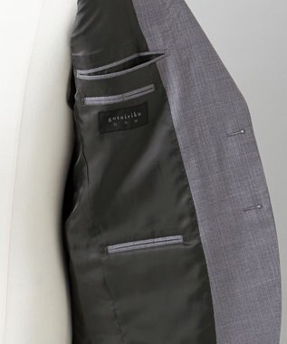 GOTAIRIKU 【DORMEUIL】EXEL BLUE スーツ グレー系1