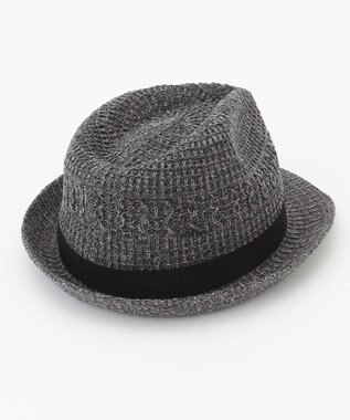 JOSEPH ABBOUD ウールサーモ ハット グレー系