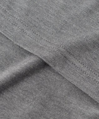 23区GOLF 【MEN】インナーにもおすすめなエニワイズモックネックシャツ ライトグレー系