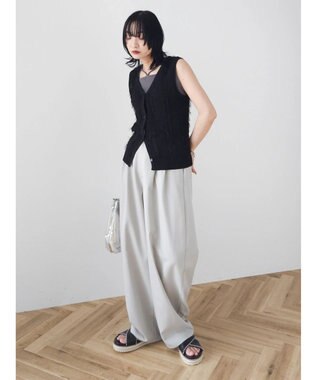 Green Parks マルチストラップテレコタンク Charcoal Gray