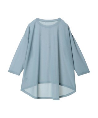 Green Parks シアーリブチュニック Blue