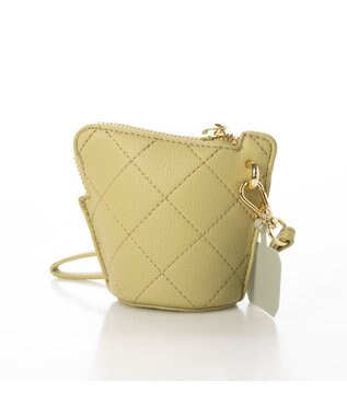 UNBILLION cachecache キルティングポーチ付きスマホストラップセット グリーン