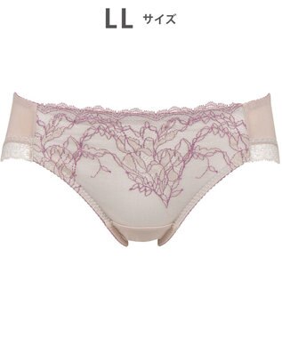 Wing ペアショーツ　【マッチミーブラ】　やさしいフィット感　身生地部はソフトな風合い　はきこみ丈あさめ　ウイング／ワコール　KF2822 ブラウン