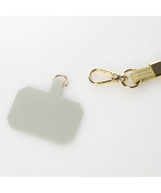 UNBILLION cachecache キルティングポーチ付きスマホストラップセット グリーン