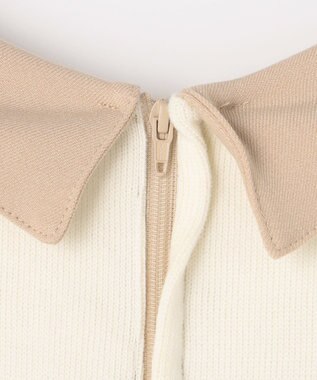 組曲 KIDS 【150-160㎝】レディチェック ワンピース ブラウン