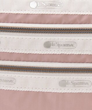 LeSportsac CLASSIC 3 ZIP POUCH/シルバーピンク/ライムライトC シルバーピンク/ライムライトC