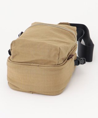 UNBILLION Otias N/CコーデュラRIP　ナイロン/コットンショルダーバッグ ブラウン