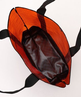 JOSEPH ABBOUD MOUNTAIN 【Flowfold・リサイクル素材・メイン州でハンドメイド】Recycled Sailcloth Porter Tote 16L オレンジ系
