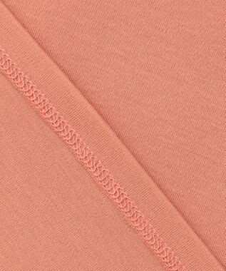 J.PRESS LADIES 【WEB限定カラーあり・接触冷感・UVケア】コンパクトコットンスムース タックスリーブ カットソー ピンク系