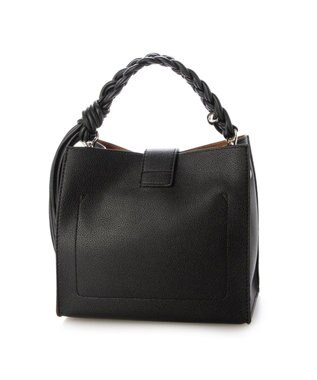 UNBILLION カシュカシュ cachecache / ベルトフラップメッシュハンドル2wayトート ブラック