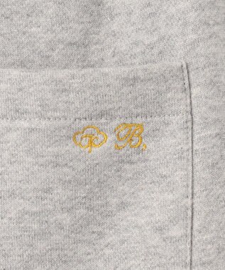 BEIGE， Organic Cotton Sweat / Rib Pants スウェットパンツ Top Gray