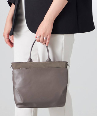 Y'SACCS シルキーリュクス2WAYトートバッグ