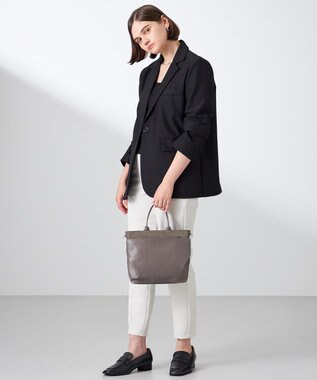 Y'SACCS シルキーリュクス2WAYトートバッグ ベージュ系その他