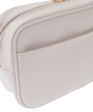 Maison de FLEUR リボンキルティングスクエアポシェット Light Pink