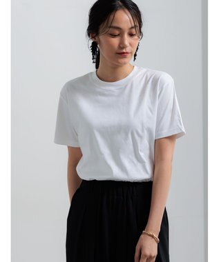 Te chichi 【遮熱/調温】レギュラーTシャツ オフホワイト