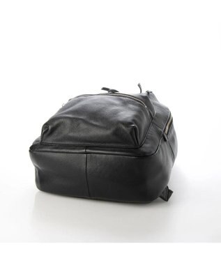 UNBILLION perche / 牛革ソフトシュリンクタイプリュック ブラック