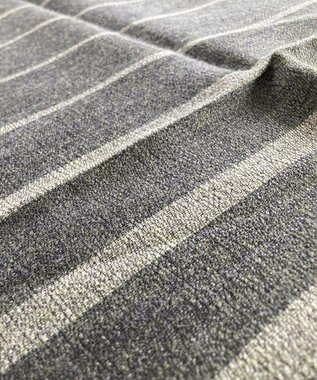 POLS ウールジャカードストール グリーン