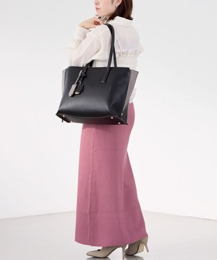 ACE BAGS & LUGGAGE Jewelna Rose OLバッグ・セレム  横型トートバッグ A4サイズ 16189 ジュエルナローズ cs ブラック