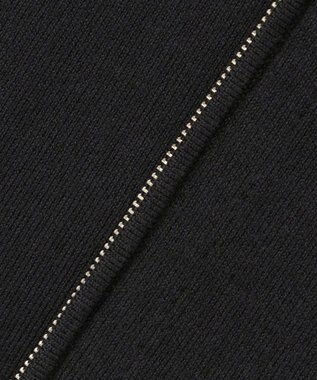 uncrave カシミヤブレンドニット ジップアップブルゾン ブラック