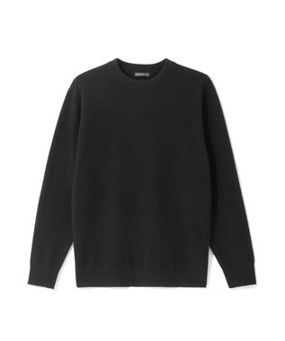 ZERO HALLIBURTON カシミヤ クルーネックニットトップス ZHG-M5A7 85122 ブラック