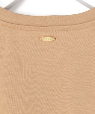23区 L 【GLOW6月号掲載/洗える】スビンギザコットン クロップド Tシャツ キャメル系