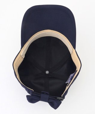 23区GOLF 【WOMEN】取り外し可能なリボンで印象をチェンジ！アタッチリボンキャップ ネイビー系