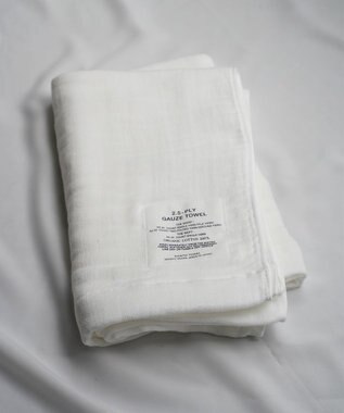 SHINTO TOWEL 【2.5-PLY GAUZE】バスタオル ホワイト Lサイズ White