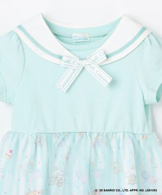 ANY KIDS 【シナモロール×ANY KIDS】2WAY セーラーカラーワンピース ミント