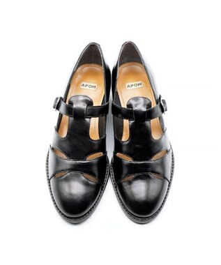 APOM グルカシューズ35 ブラック