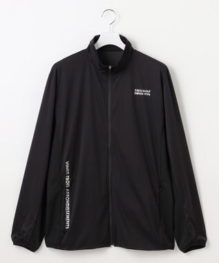 23区GOLF 【MEN】【撥水/防風/ストレッチ】ライトブルゾン ブラック系