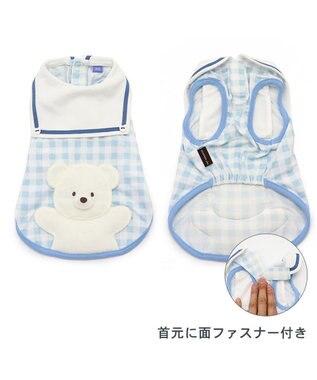 PET PARADISE クールタンクトップ 【小型犬】 しろくま 水色