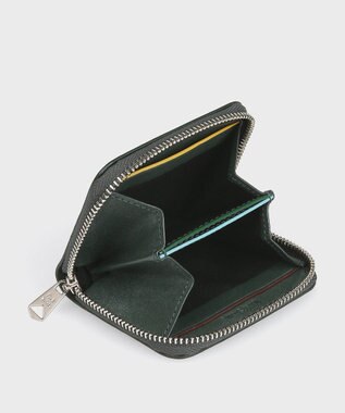 Paul Smith ワックスレザー コインケース グリーン