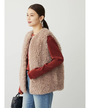 Green Parks ・ＥＬＥＮＣＡＲＥ　ＤＵＥ　シープファーベスト Beige