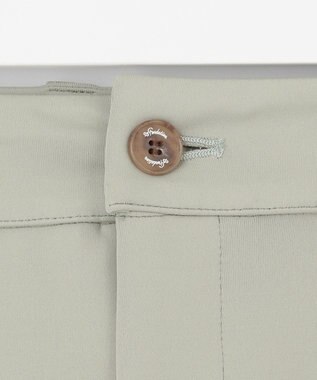 23区GOLF 【WOMEN】【23Fondation/WEB&一部店舗限定】ソフトダンボールニット フレアパンツ モスグリーン系