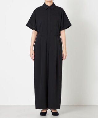 NAVE 【ReNAVE・セットアップ可/洗える/撥水加工】ホロウツイル ジャンプスーツ ブラック系