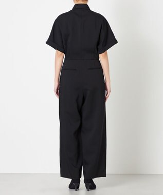 NAVE 【ReNAVE・セットアップ可/洗える/撥水加工】ホロウツイル ジャンプスーツ ブラック系