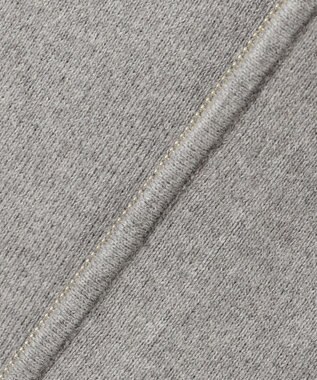 uncrave カシミヤブレンドニット ジップアップブルゾン グレー