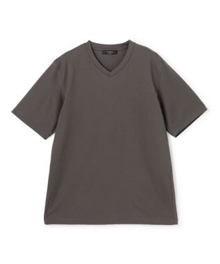 JOSEPH HOMME 【新色追加】ハイゲージベアスムース　VネックＴシャツ グレー系