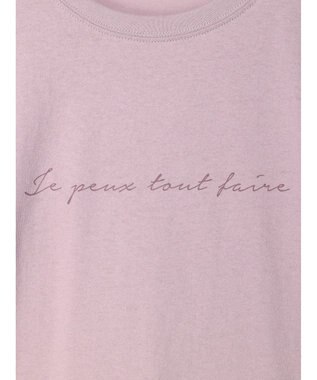 Green Parks 筆記体レギュラーＴシャツ Purple