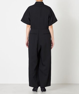 NAVE 【ReNAVE・セットアップ可/洗える/撥水加工】ホロウツイル ジャンプスーツ ブラック系