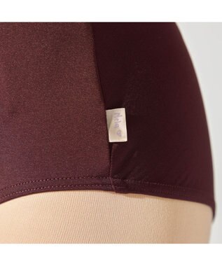 Chacott 【Nela ライン】ノースリーブレオタード マホガニー