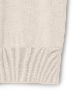 BEIGE， 【WEB限定・洗える】LECERF / 異素材バックシアーストレッチニット Greige