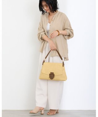 MioFIRANO バックル付きフラップトートバッグ 2WAY　FIRANO フィラノ YELLOW