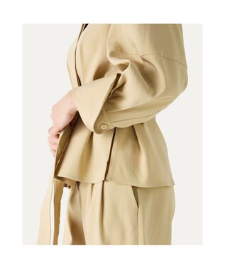 DAKS COOL CLASSICS サファリキュロットパンツ ベージュ