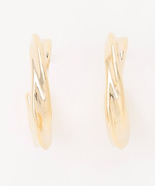  【WEB限定】ツイストフープピアス(両耳用)