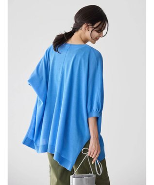 AMERICAN HOLIC ＵＶカットポンチョニットカーディガン Blue