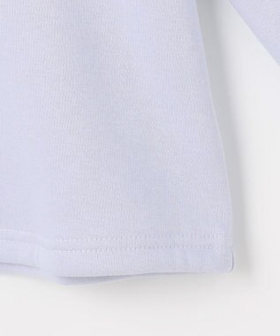 ANY KIDS ドレスモチーフ 裏シャギー トレーナー サックスブルー