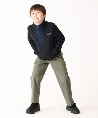 Columbia Columbia/ 【KIDS】バックボールIIフルジップフリース /コロンビア Black、 Collegiate Navy